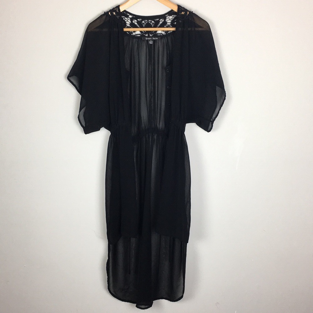 2 for $25 😍 Swim Coverup Sweet Rain Sz S-Black